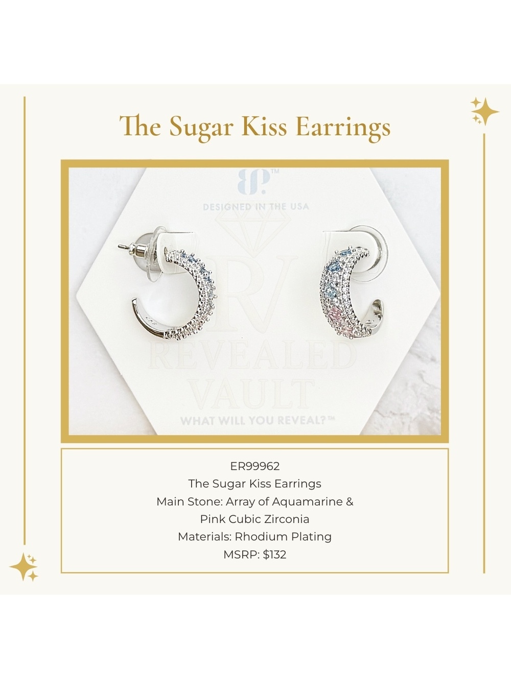 The Sugar Kiss Earrings - OG